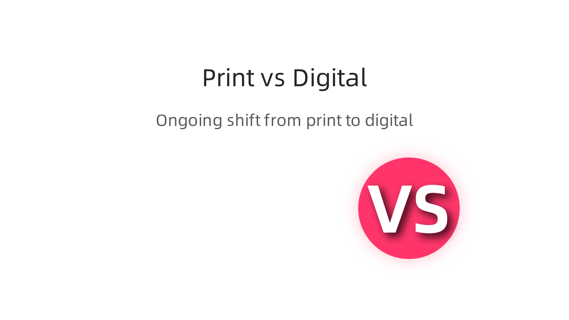 An infographic illustrating the ongoing shift from traditional print newspaper readership to digital platforms.