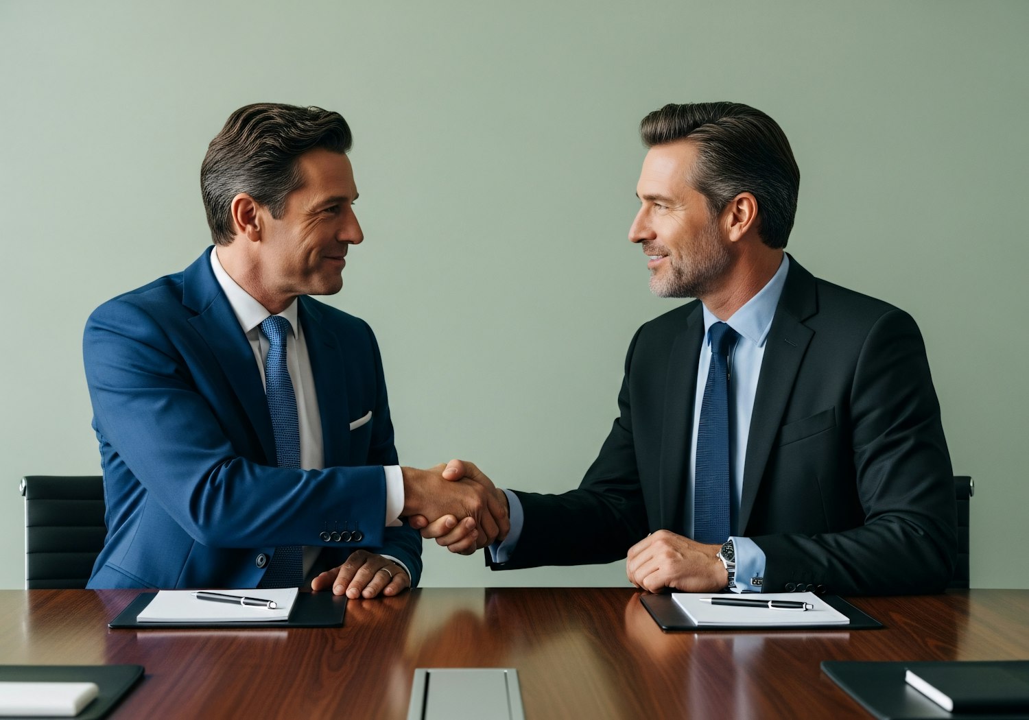 Business professionals engage in media negotiations, where clear, shared definitions of terms like 'reach' and 'engagement' are vital for fair and successful agreements.