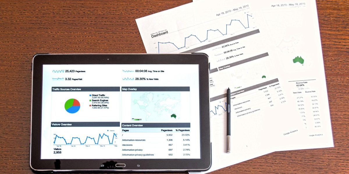 A professional confidently analyzing data, representing agile and informed business decisions.